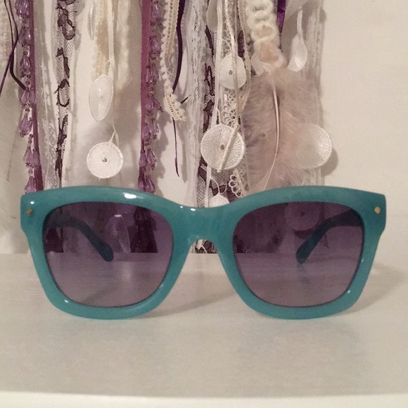 kate spade Accessories - Kate Spade Kisha Aqua Sunnies